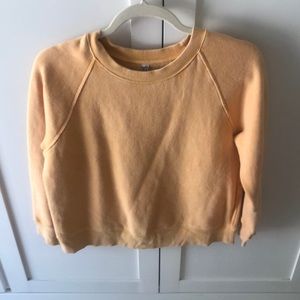 Free People shrunken sweatshirt